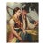 Hungarian Harvest Courtship 1920s by Pal Szlavik For Sale