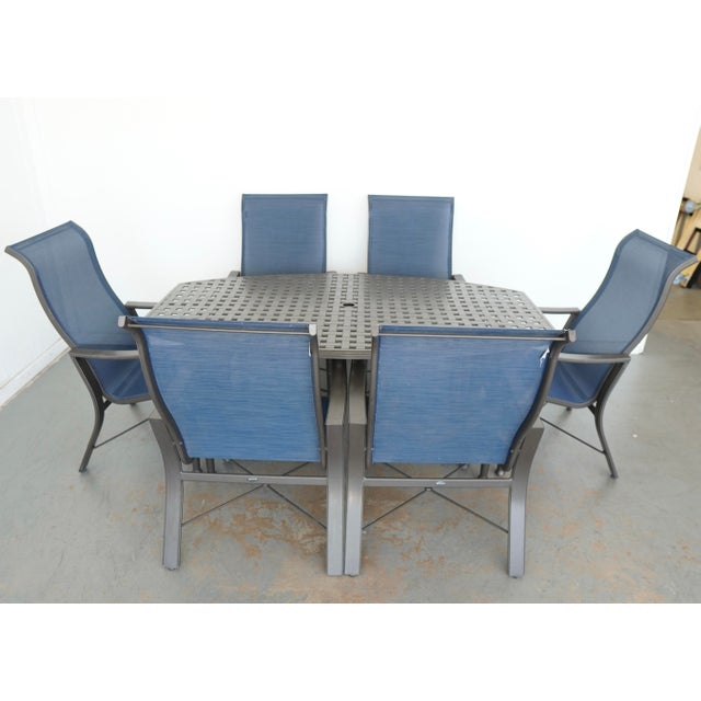 Woodard Patio Dining Set For Sale - Image 13 of 16