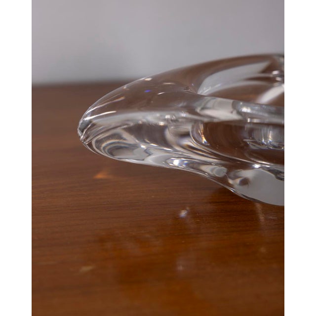 Glass Vintage Italian Crystal Ashtray, 1970s For Sale - Image 7 of 10