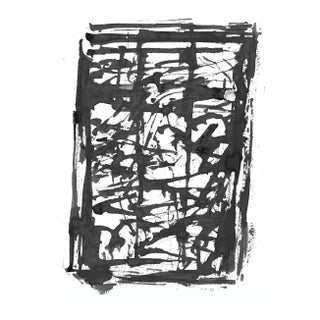 1991 Mark Dorman Modern Watercolor For Sale