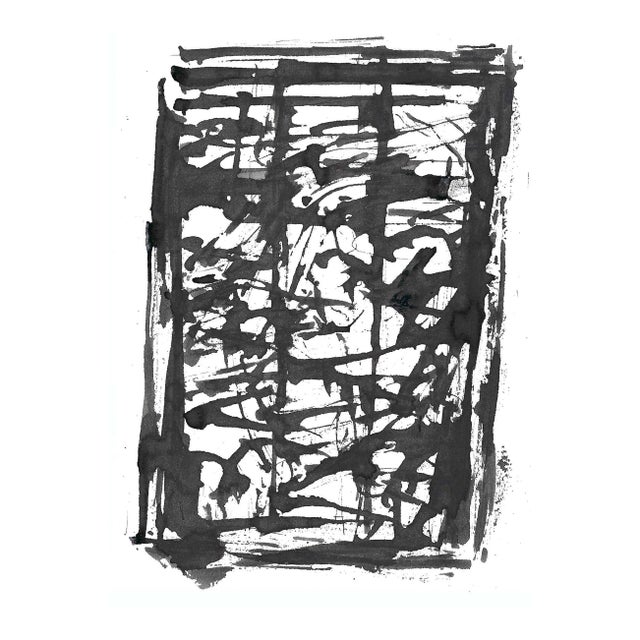 1991 Mark Dorman Modern Watercolor For Sale