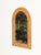 French Riviera Style Arch Mirror in Bamboo and Woven Wicker, Italy, 1970s For Sale - Image 6 of 11