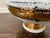 Mid 20th Century Italian Ceramic White Gold and Black Bowl For Sale - Image 4 of 7