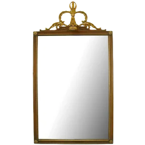 Carved and Parcel Giltwood Italian Neoclassical Style Mirror