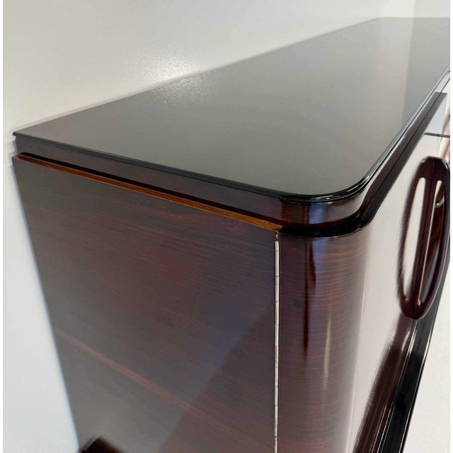 Metal Italian Art Deco Sideboard by Osvaldo Borsani, 1940s For Sale - Image 7 of 18