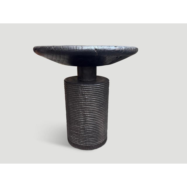 Contemporary Andrianna Shamaris Impressive Century Old Side Table or Entrance Table For Sale - Image 3 of 6