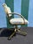 A Pair of Early 1990s Post Modern Brass Rolling Dining Chairs by Cal-Style Furniture. For Sale - Image 16 of 18