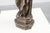 Brown Belgian School, Madonna and Child Statue on Octagonal Base, 1800s, Plaster For Sale - Image 8 of 13
