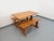 Vintage Fir Table & Benches, 1960s, Set of 3 For Sale - Image 16 of 18