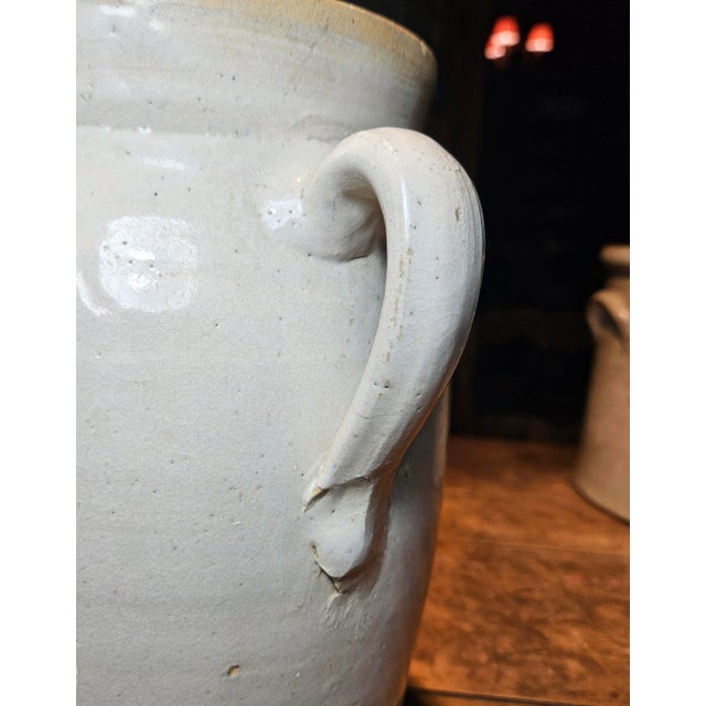 French French Stoneware Crock For Sale - Image 3 of 11