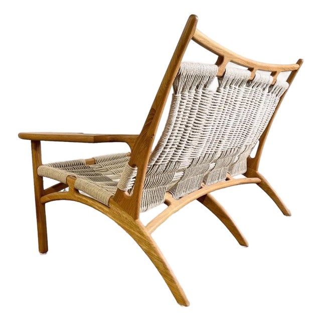 Martin Godsk for Godsk Snedkeri M20 Rope Danish Modern Loveseat or Couch For Sale