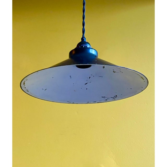 Mid-Century Modern 1970s Danish Black Pendant Lamp by E. S. Horn For Sale - Image 3 of 8