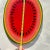 Red Lacquered Wood Watermelon Placemats With Rubberized Bottoms- Set of 4 For Sale - Image 8 of 10