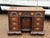 Edwardian Mahogany Desk with Brass Handles For Sale - Image 4 of 17