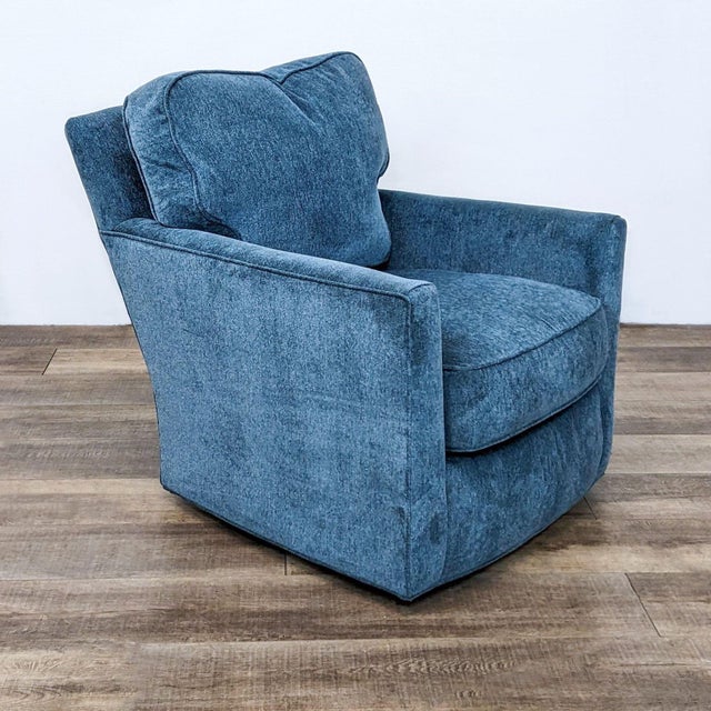 Crate & Barrel Talia Swivel Chair Chairish