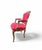 Vintage French Louis XV Style Giltwood Armchair with Rococo Carved Frame and Nailhead Trim, 1940s For Sale - Image 13 of 17