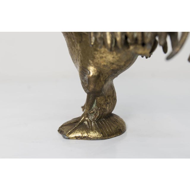 Gold Rooster Ashtray in Spelter by FC, 1960s For Sale - Image 8 of 18