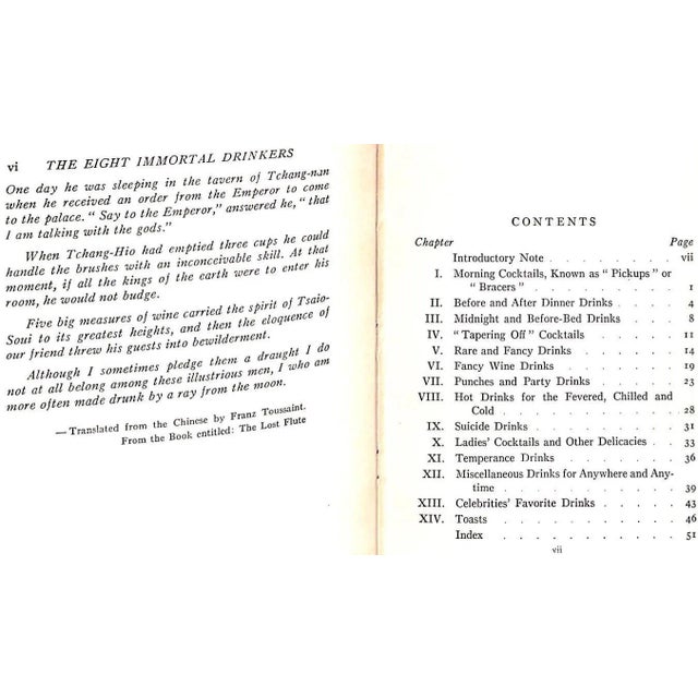Hot Pink "Charles' Book of Punches and Cocktails" 1934 Charles of Delmonicos For Sale - Image 8 of 8
