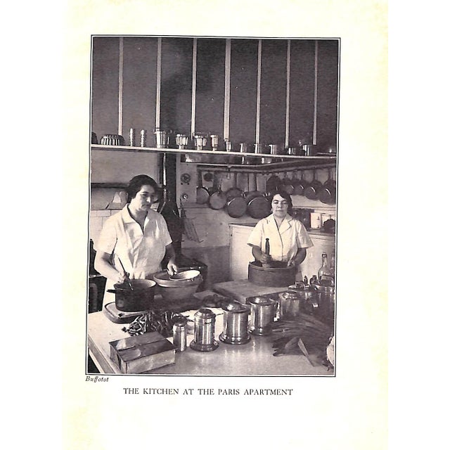 Paper "Elsie De Wolfe's Recipes for Successful Dining" 1934 De Wolfe, Elsie (Lady Mendl) For Sale - Image 7 of 9