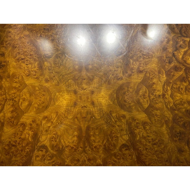 Wood Artona Series Table in Walnut, Brass and Concrete Counterweight by Afra and Tobia Scarpa for Maxalto, 1975 For Sale - Image 7 of 18