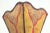 Late 20th Century Vintage Moroccan Berber Hand-Painted Hide and Iron Fan-Form Wall Sconce, 1980 For Sale - Image 5 of 14