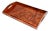 Rare Fragrant Thuya Exotic Wood Tray Large 15.5" Solid Wood For Sale
