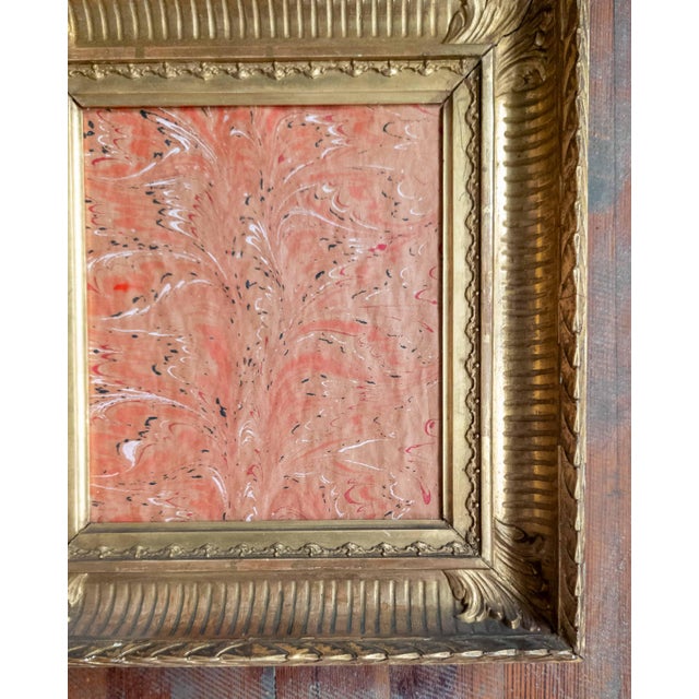 19th Century 19th Century German Gilt Cove Picture Painting Frame by Theodor Metz For Sale - Image 5 of 11