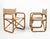 1960s Mid-Century Bamboo and Fabric Director's Folding Chairs, Italy, 1960s, Set of 2 For Sale - Image 5 of 18