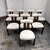 Design Plus Gallery presents a Set of Eight of the Tola Dining Chairs from Rove Concepts. Manufactured by Kaye, sculptural...