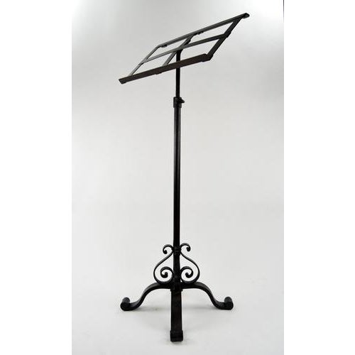 19th Century Hand Forged Music Sheet Stand For Sale - Image 6 of 9