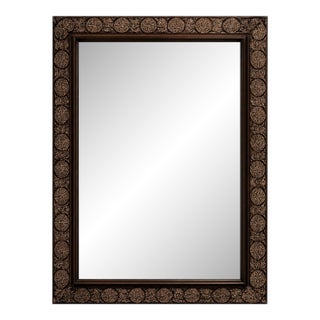 Timeless Reflections Hand Finished Beveled Wall Mirror For Sale