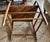 Antique Primitive Bentwood Arm Ladder Back Chair With Original Woven Splint Seat For Sale - Image 10 of 10