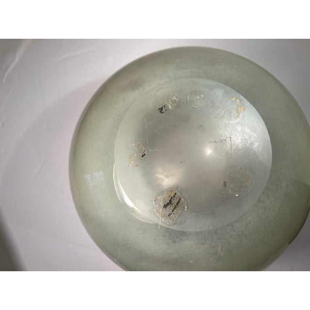 Glass Henry Dean Signed Massive Glass Vessel For Sale - Image 7 of 9