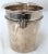 Metal Fine Quality Vintage Classic Art Deco Style Signed French Silverplate Champagne Bucket Circa 1930s For Sale - Image 7 of 13