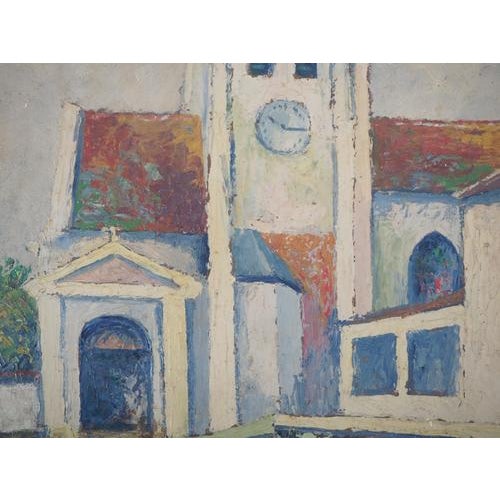 Elisée Maclet, Paris, Saint Germain de Charonne, Oil on Panel For Sale - Image 5 of 9