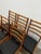 Brown Set of 6 Vintage Mid Century Modern Dining Chairs by G Plan For Sale - Image 8 of 9