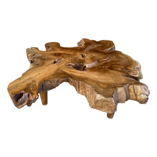 Andrianna Shamaris Amorphous Mid Century Style Coffee Table For Sale