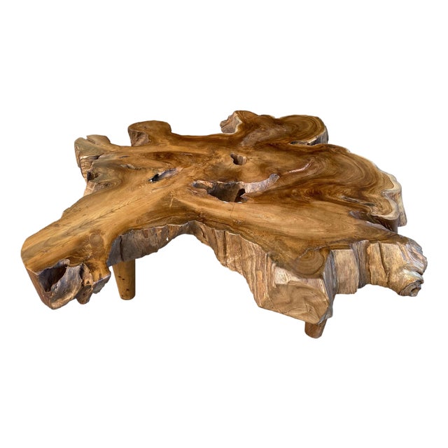 Andrianna Shamaris Amorphous Mid Century Style Coffee Table For Sale