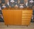Mid-Century Modern Mid-Century Modern Linen Cupboard with Drawers on Legs in Light Elm Wood, 1960s For Sale - Image 3 of 13
