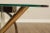 Gold Kaizo Oto For Design Institute of America Post Modern Mixed Metal Console Table For Sale - Image 8 of 13