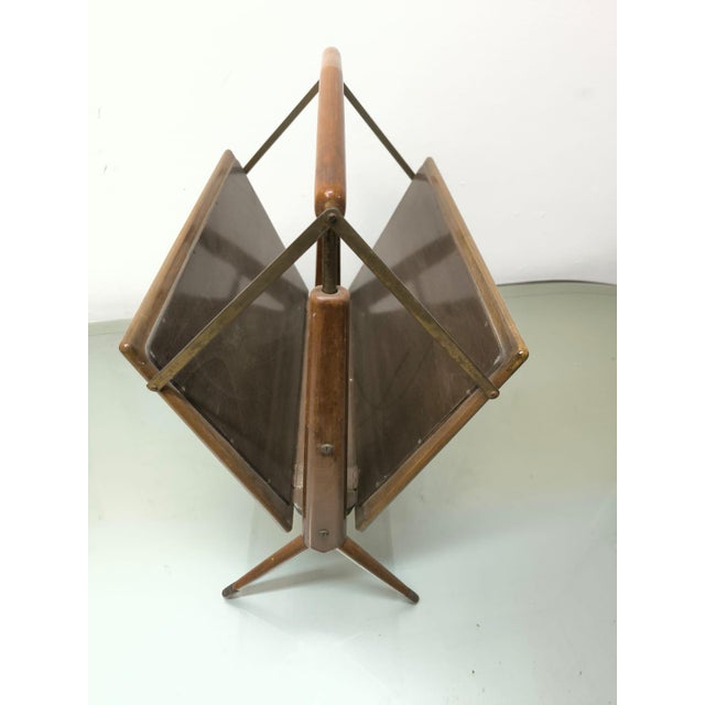 Brown Horse Magazine Rack, 1960s For Sale - Image 8 of 17