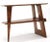 Wedge Shape Magazine Rack Stand End Side Table For Sale - Image 4 of 13