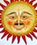 Monumental Signed Sergio Bustamante "Un Hombre con Bigote" Smiling Sun Sculpture For Sale - Image 13 of 18
