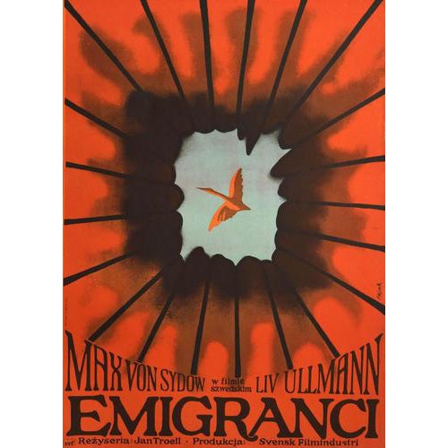 Original Emigranci Offset Poster, 1971 For Sale