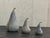 Indian Vintage Style Indian Marble Pear Paperweights / Door Stoppers – Set of 3 Assorted Sizes For Sale - Image 3 of 4
