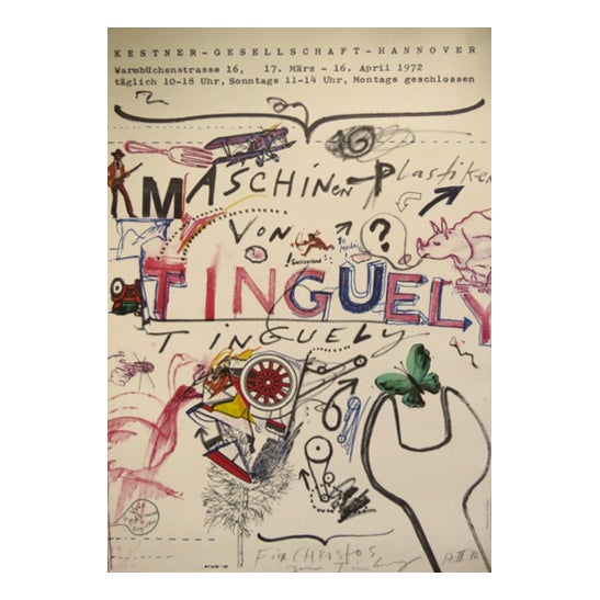 Jean Tinguely, Machines, 1972, Paper For Sale