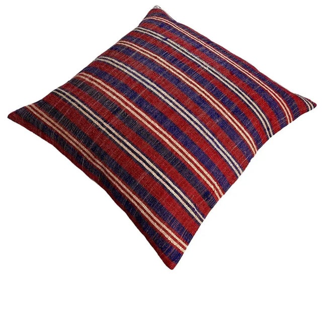 Vintage Kilim Pillow Cover For Sale - Image 4 of 11