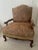 Late 20th Century Ethan Allen Wide Carved Bergere French Louis XV Style Harris Chair Excellent Mint Condition For Sale - Image 16 of 16