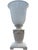 Vintage Neoclassical Urn Table Lamp With Shell & Starfish Motif, Cream Ivory For Sale - Image 4 of 7