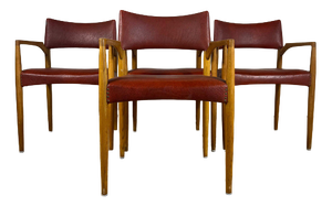 Vintage Teak Dining Chairs by Villy Schou Andersen, Set of 4